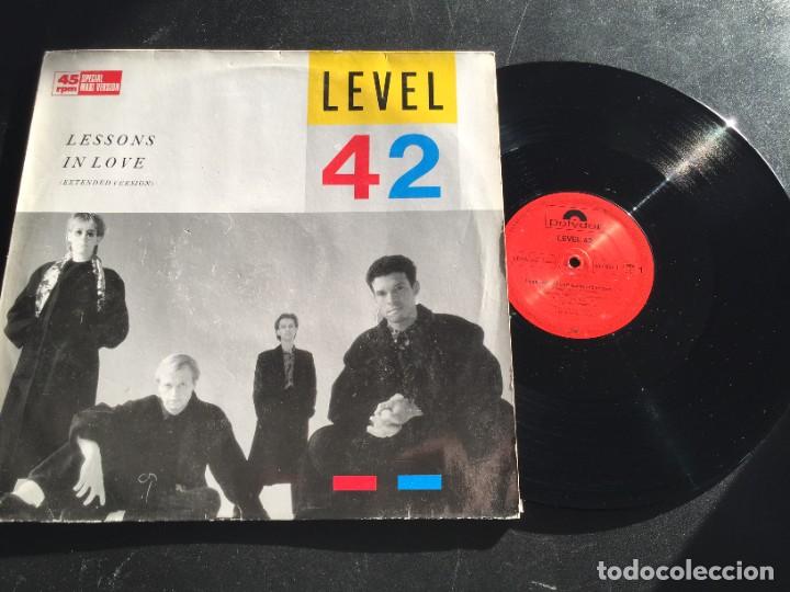Discos de vinilo: Level 42 &lrm;&ndash; Lessons In Love (Extended Version) - 12&rdquo; germany - Foto 1