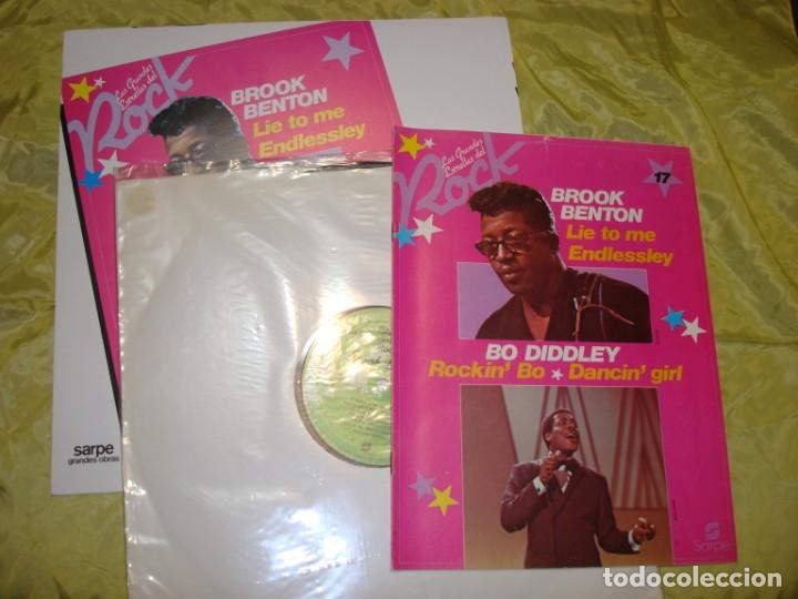 Discos de vinilo: LAS GRANDES ESTRELLAS DEL ROCK N&ordm; 17. LP + FASCICULO + CARTON DE PRESENTACION