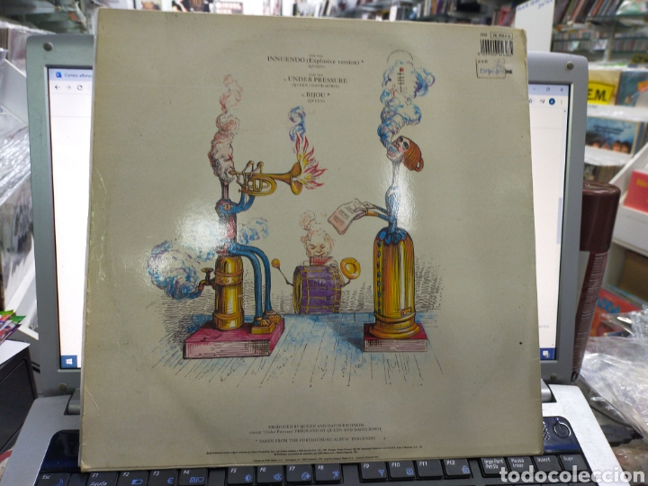 Discos de vinilo: Queen maxi innuendo explosive versi&oacute;n Espa&ntilde;a 1990 - Foto 2