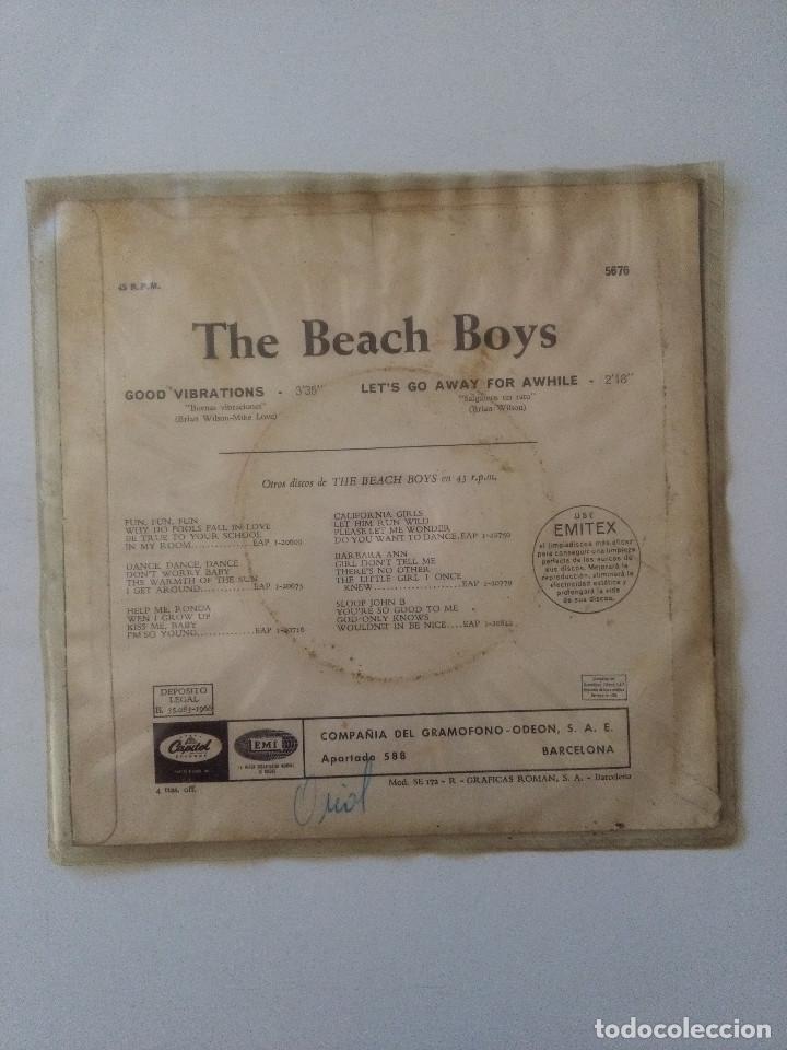 Discos de vinilo: THE BEACH BOYS-GOOD VIBRATIONS # - Foto 2