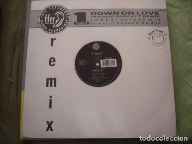 Discos de vinilo: 1 World Down On Love (Remix) - Foto 1