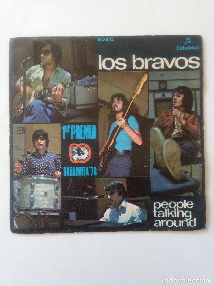 Discos de vinilo: LOS BRAVOS-PEOPLE TALKING AROUND # - Foto 1