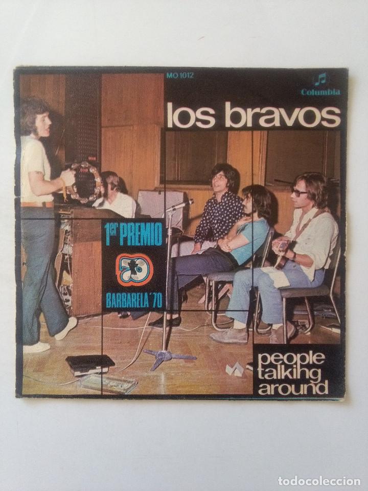 Discos de vinilo: LOS BRAVOS-PEOPLE TALKING AROUND # - Foto 2