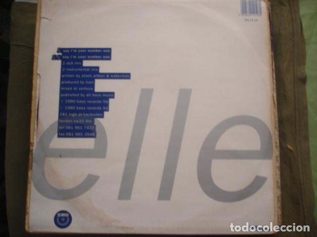 Discos de vinilo: Elle Say Im Your No. 1 - Foto 2
