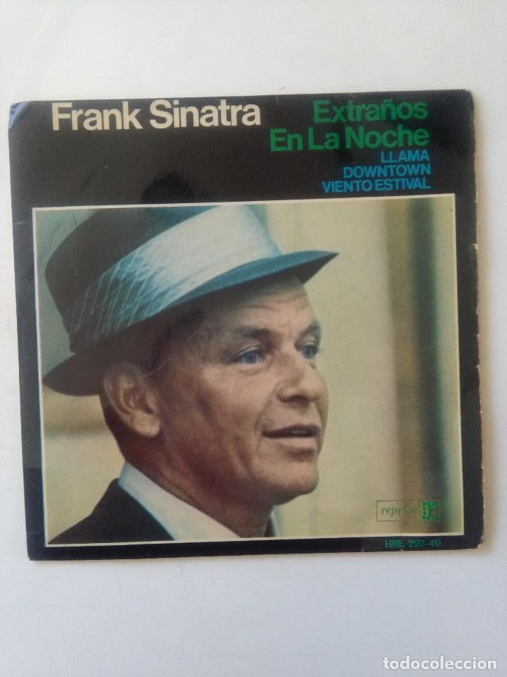 Discos de vinilo: FRANK SINATRA- EXTRA&Ntilde;OS EN LA NOCHE # - Foto 1
