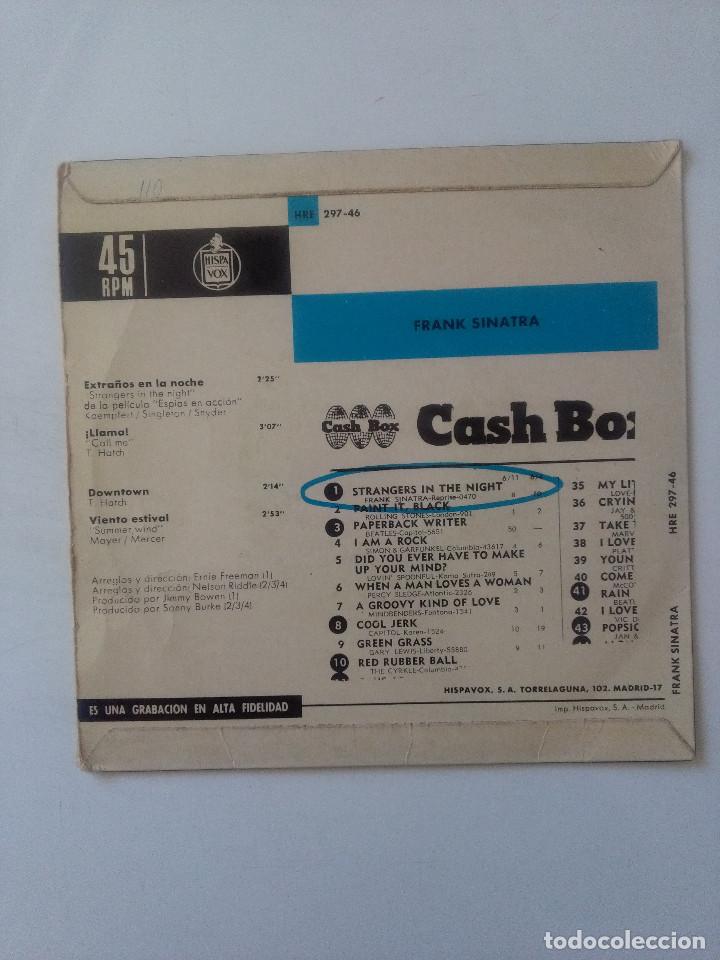Discos de vinilo: FRANK SINATRA- EXTRA&Ntilde;OS EN LA NOCHE # - Foto 2