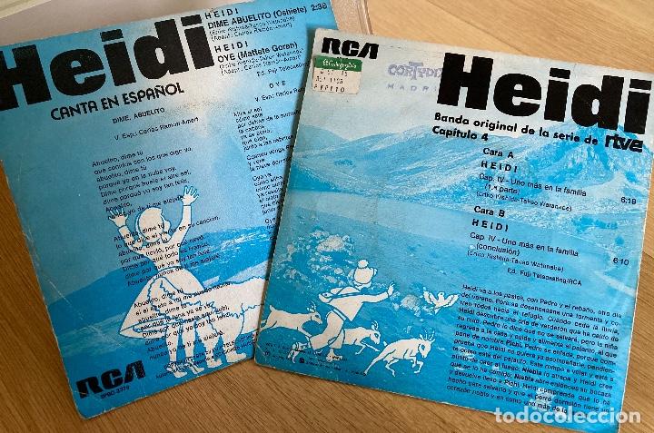 Discos de vinilo: dos singles HEIDI - Foto 3