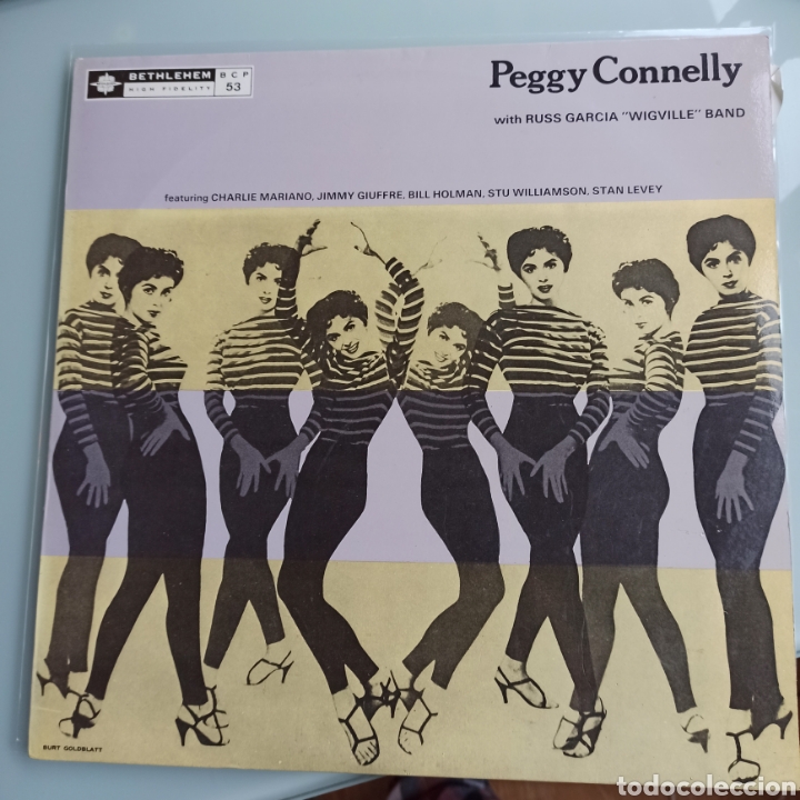 Discos de vinilo: Peggy Connelly - With Russ Garcia Wigville Band (Fresh Sound Records - FSR-2018, Spain,1986)