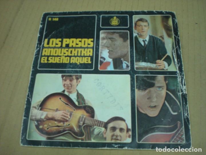 Discos de vinilo: LOS PASOS. EL SUE&Ntilde;O AQUEL, ANOUSCHTKA - Foto 2