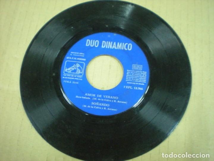 Discos de vinilo: DUO DINAMICO. AMOR DE VERANO, SO&Ntilde;ANDO - Foto 3