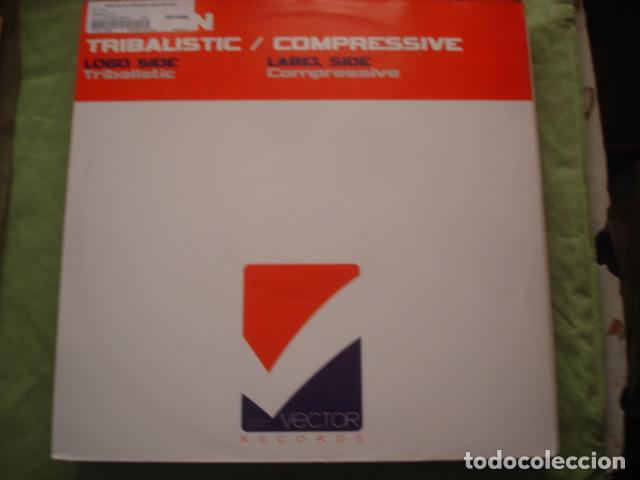 Discos de vinilo: DJ Yan &lrm; Tribalistic / Compressive - Foto 1