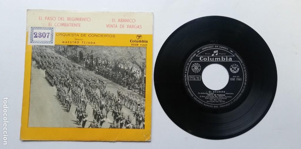 Discos de vinilo: Maestro Tejada - El Paso Del Regimiento (7&rdquo;, EP) - Foto 1