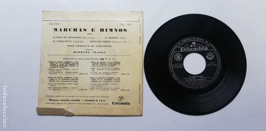Discos de vinilo: Maestro Tejada - El Paso Del Regimiento (7&rdquo;, EP) - Foto 2