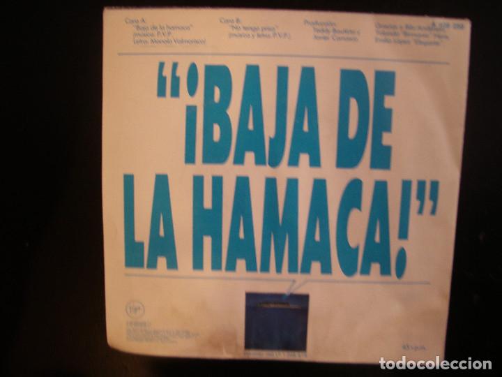 Discos de vinilo: PVP- &iexcl;BAJA DE LA HAMACA! SINGLE. - Foto 2