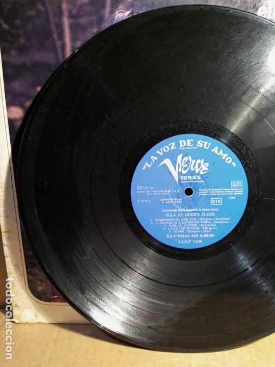 Discos de vinilo: ELLA AT DUKES PLACE - E.FITZGERALD / D.ELLINGTON . - Foto 2