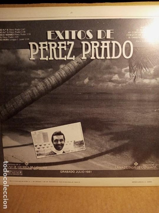 Discos de vinilo: PEREZ PRADO - EXITOS DE . - Foto 3