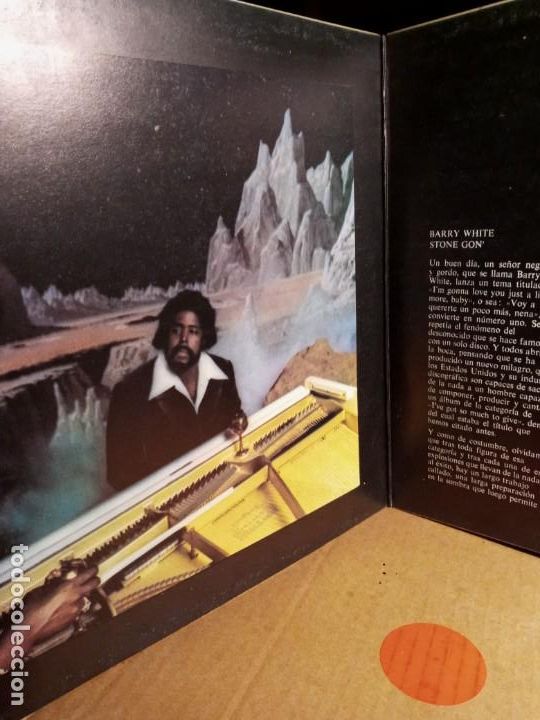 Discos de vinilo: BARRY WHITE - STONE GON - Foto 3