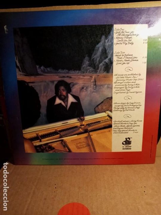 Discos de vinilo: BARRY WHITE - STONE GON - Foto 5