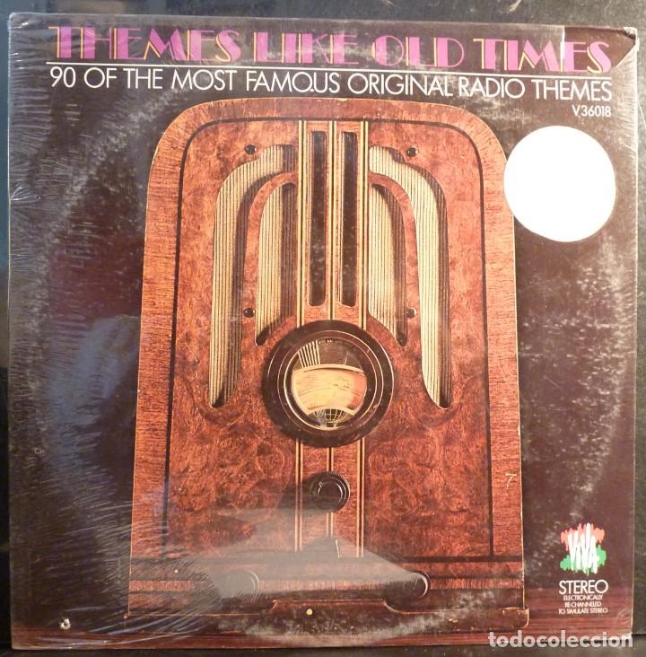 Discos de vinilo: THEMES LIKE OLD TIMES /90 OF THE MOST FAMOUS ORIGINAL RADIO THEMES// USA //PRECINTADO//