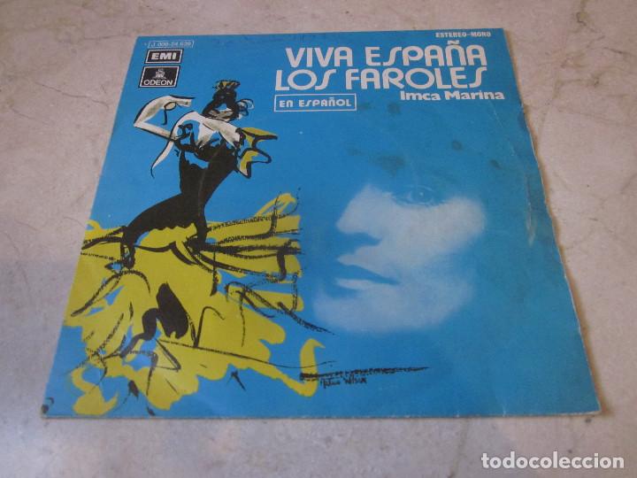 Discos de vinilo: IMCA MARINA - VIVA ESPA&Ntilde;A - EMI ODEON 1972 - Foto 1