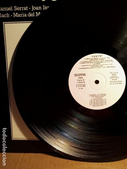 Discos de vinilo: JUNTS - VARIS . - Foto 2