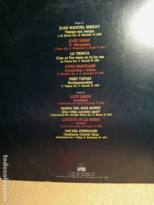 Discos de vinilo: JUNTS - VARIS . - Foto 3