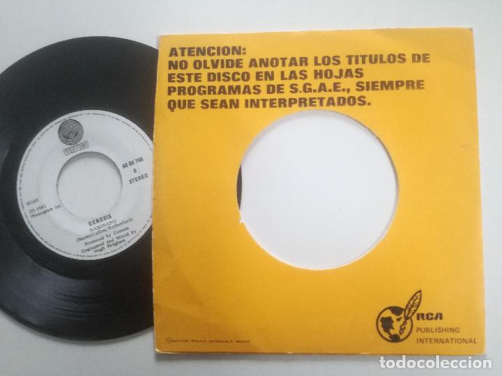 Discos de vinilo: GENESIS - No Reply At All - SINGLE VERTIGO ESPA&Ntilde;A 1981 - Foto 2