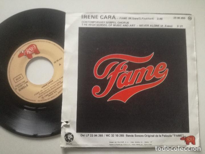 Discos de vinilo: FAME - SINGLE RSO ESPA&Ntilde;A 1980 - Foto 2