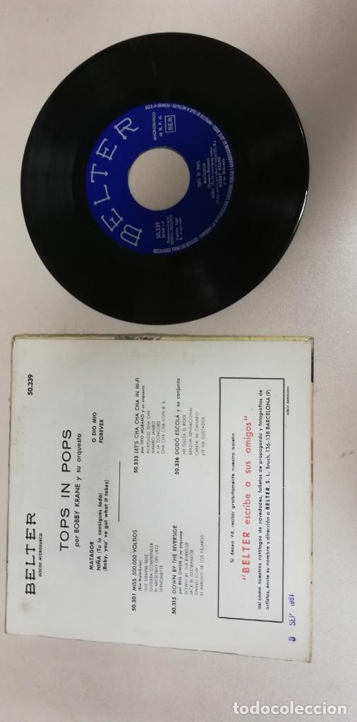 Discos de vinilo: Bobby Krane - Tops In Pops (7&rdquo;, EP) - Foto 2