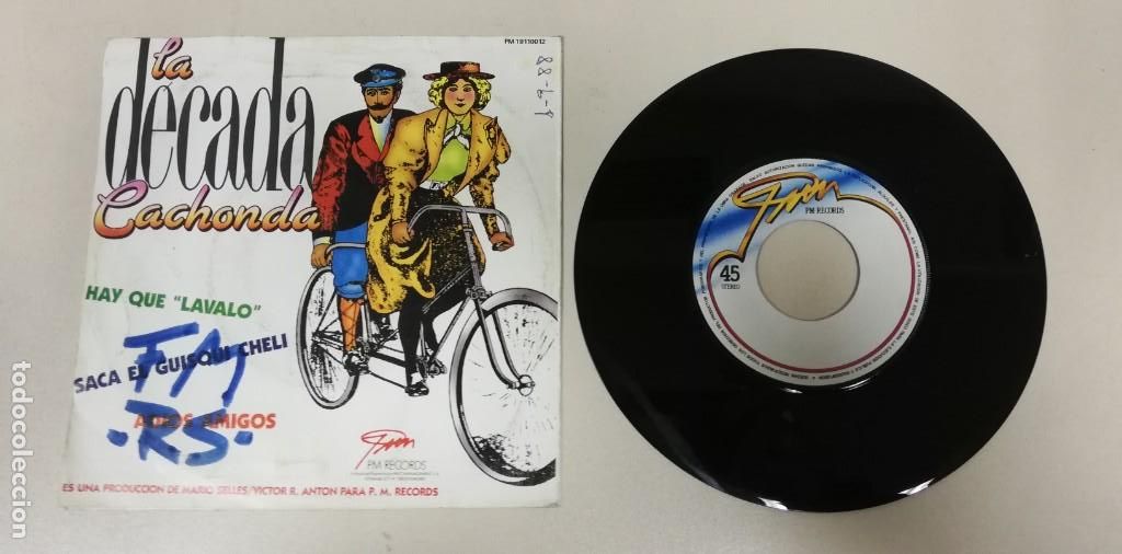 Discos de vinilo: La Decada Cachonda - La Decada Cachonda (7&rdquo;, Single, Promo) - Foto 1