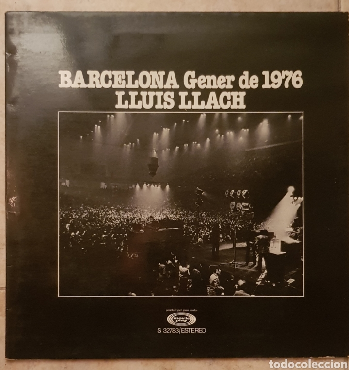 Discos de vinilo: Lluis Llach Barcelona Gener de 1976 lp. - Foto 1