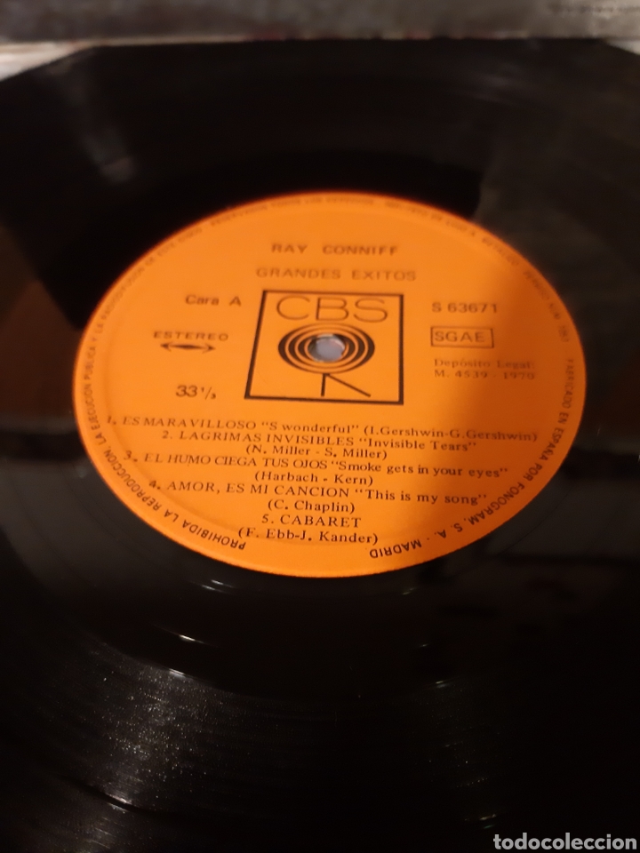 Discos de vinilo: RAY CONNIFF S GREATEST HITS. LX.3 - Foto 3