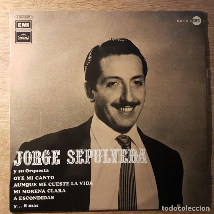 Discos de vinilo: LP DE JORGE SEP&Uacute;LVEDA Y SU ORTQUESTA. EMI 1972 - Foto 1