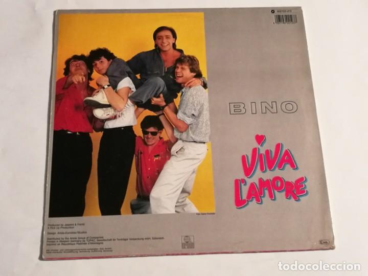 Discos de vinilo: Bino - Viva LAmore - 1985 - Foto 2