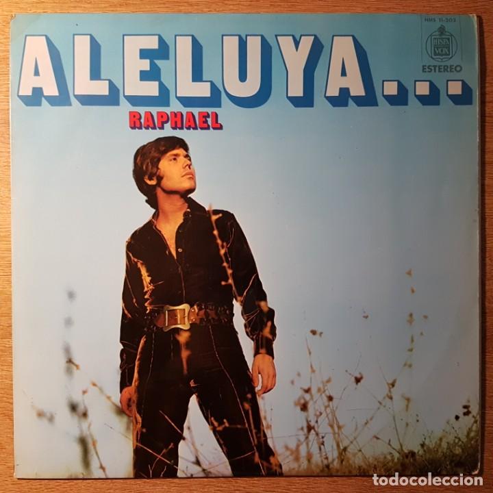 Discos de vinilo: LP DE RAPHAEL. ALELUYA. HISPAVOX - Foto 1
