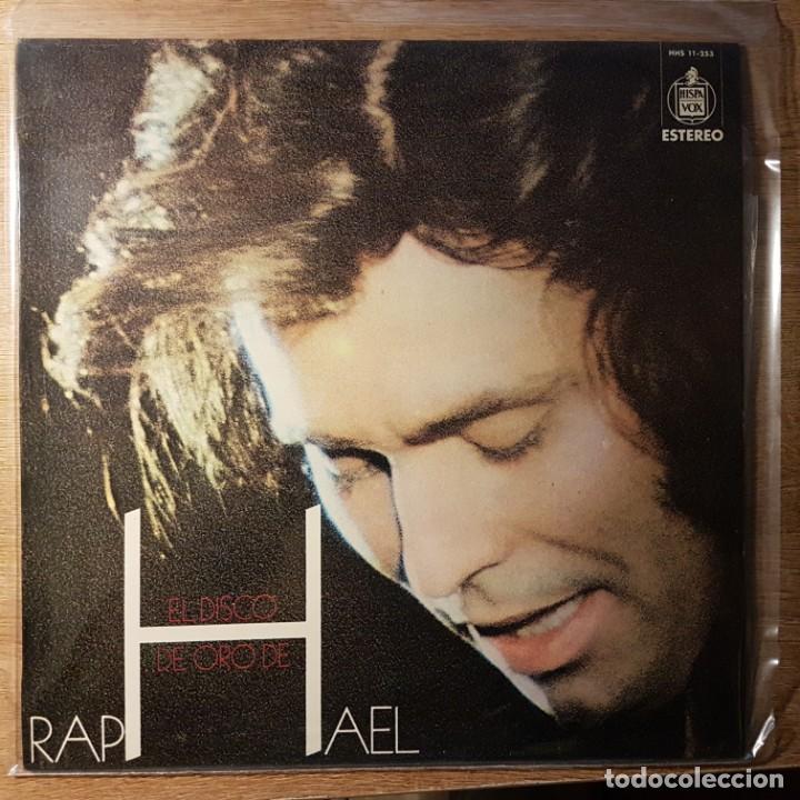 Discos de vinilo: LP DE RAPHAEL. EL DISCO DE ORO. HISPAVOX 1973 - Foto 1
