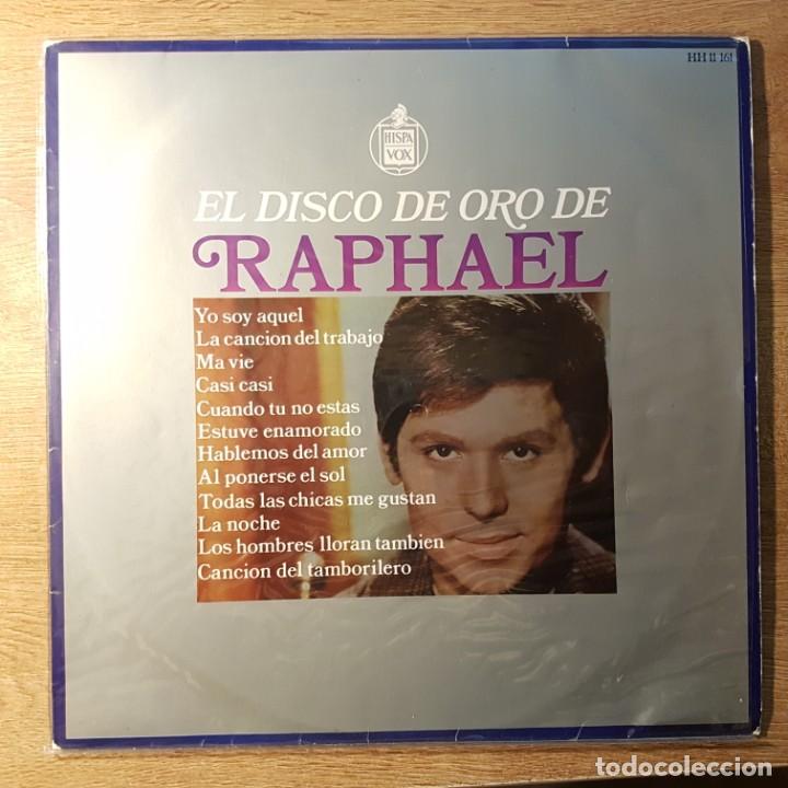 Discos de vinilo: LP EL DISCO DE ORO DE RAPHAEL. YO SOY AQUEL. HISPAVOX - Foto 1