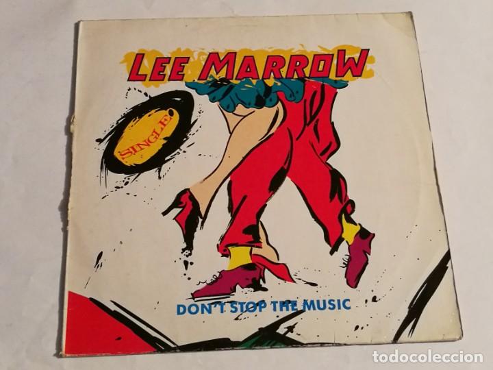 Discos de vinilo: Lee Marrow - Dont Stop The Music - 1987 - Foto 1