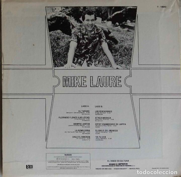 Discos de vinilo: MIKE LAURE, EL TAPADO. LP ORIGINAL M&Eacute;XICO - Foto 2