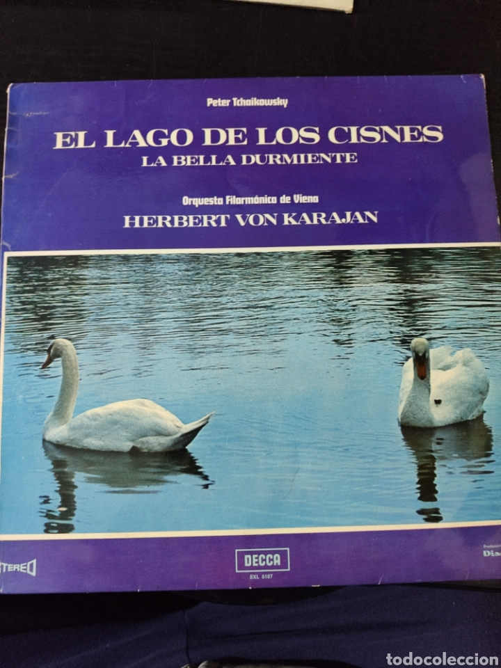 Discos de vinilo: el lago de los cisnes y la Bella Durmiente - Foto 1