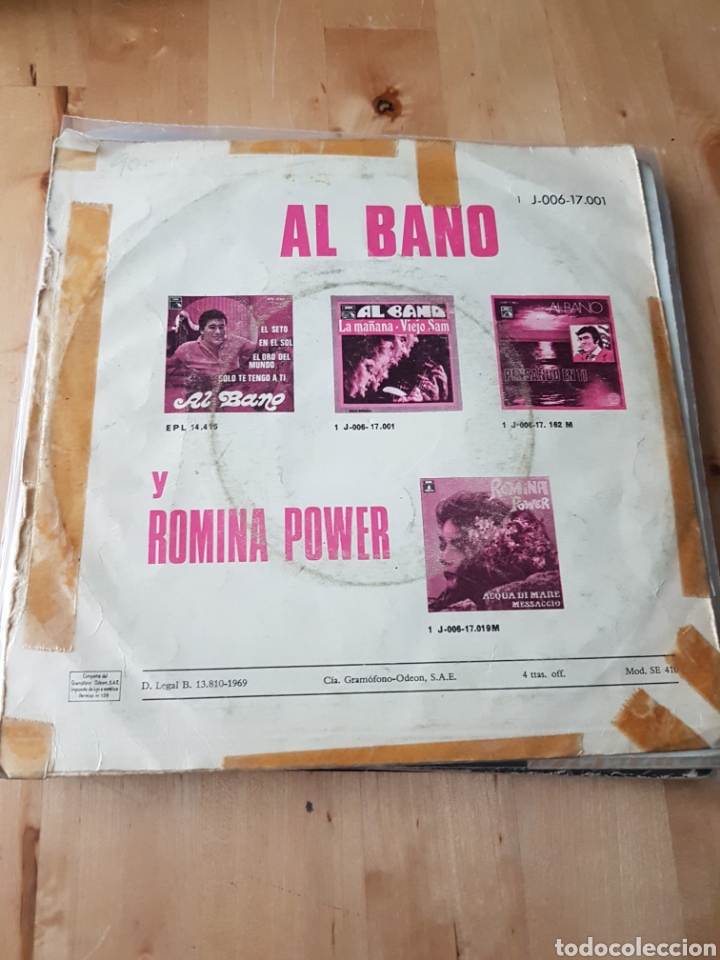 Discos de vinilo: Al bano la ma&ntilde;ana viejo sam - Foto 2