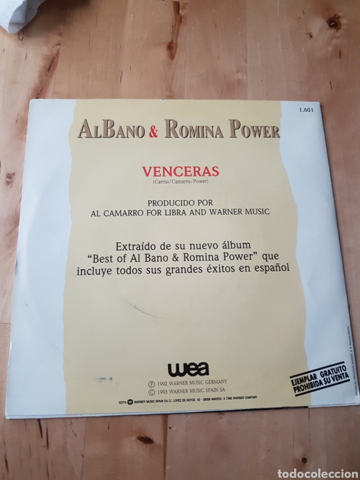 Discos de vinilo: Al bano y Romina Power - Foto 2