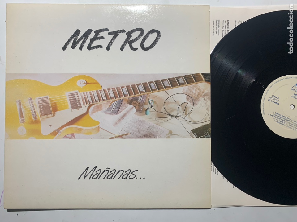 Discos de vinilo: Lp metro ma&ntilde;anas de 1992 - Foto 1