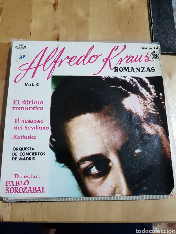 Discos de vinilo: Alfredo kraus romanzas - Foto 1