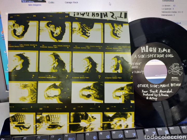 Discos de vinilo: High time single speedcar Girl 1995 - Foto 1