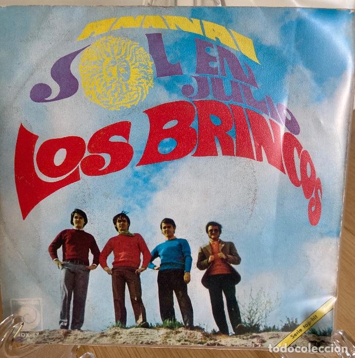 Discos de vinilo: LOS BRINCOS,SOL EN JULIO. - Foto 1