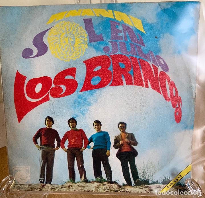 Discos de vinilo: LOS BRINCOS,SOL EN JULIO. - Foto 3