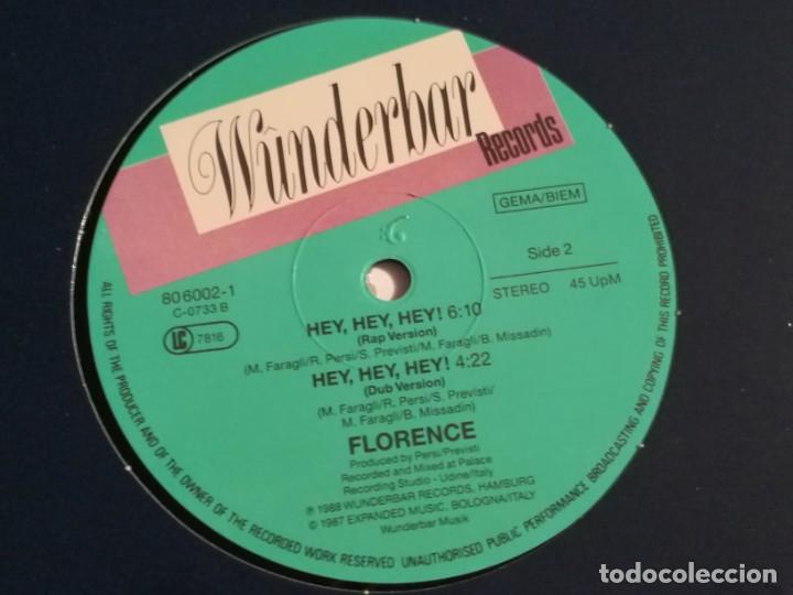 Discos de vinilo: Florence - Hey, Hey, Hey! - 1988 - Foto 2