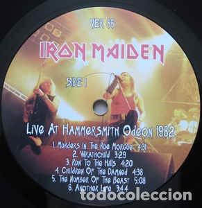 Discos de vinilo: Iron Maiden &lrm;&ndash; Live At Hammersmith Odeon 1982 -2 LP- - Foto 6