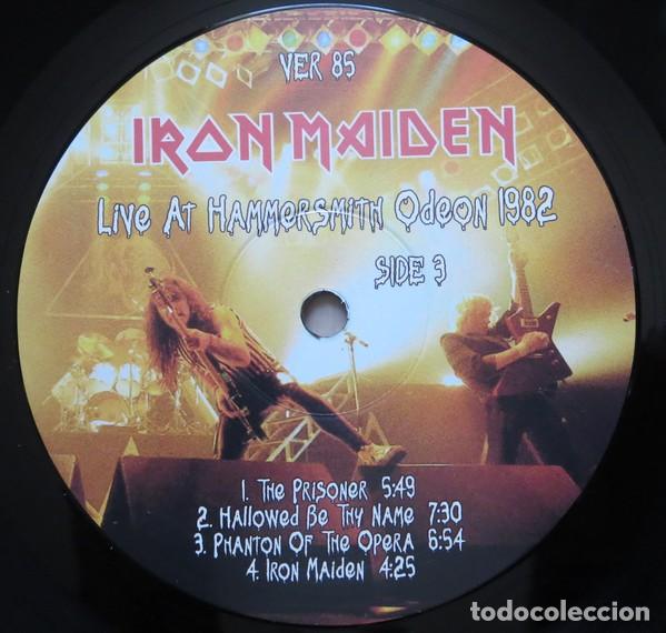 Discos de vinilo: Iron Maiden &lrm;&ndash; Live At Hammersmith Odeon 1982 -2 LP- - Foto 3